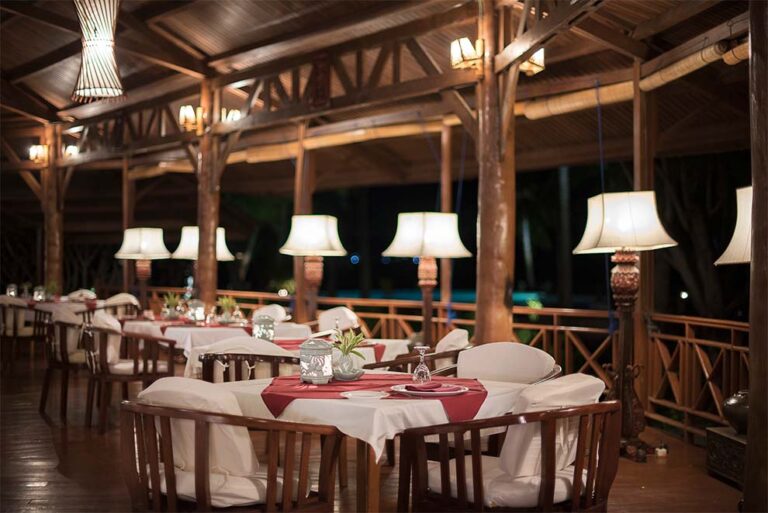 gangga island dive resort restaurant